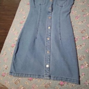 Guess Denim dress, size small